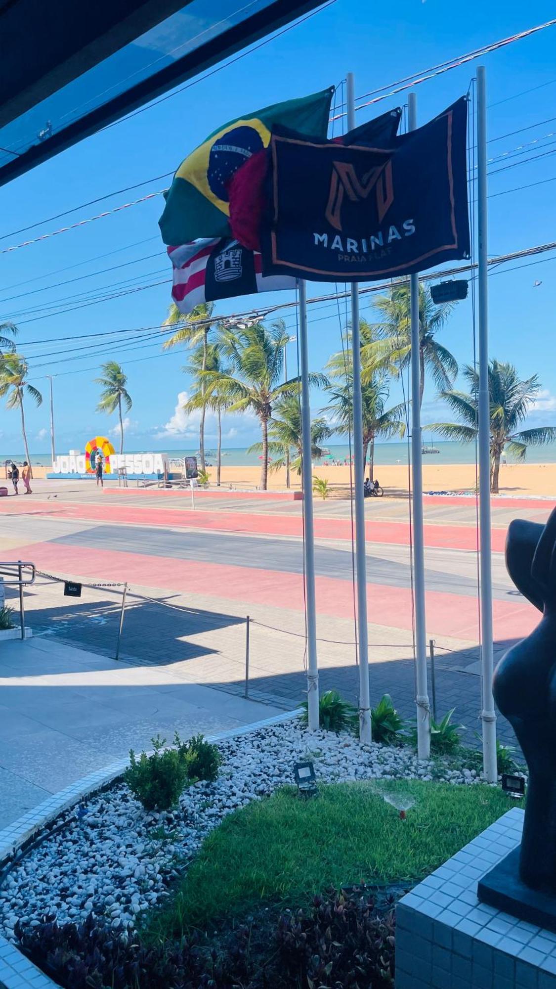Marinas Flat Joao Pessoa Lägenhet Exteriör bild